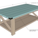 2x4 Coffee Table Plans