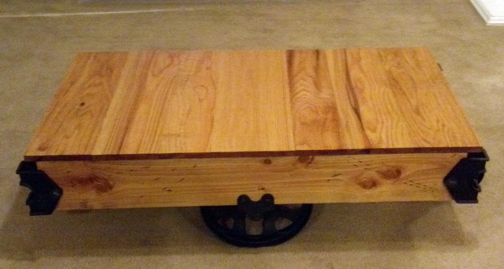 Antique Cart Coffee Table