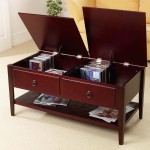 Cherry Coffee Table with Drawers