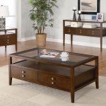 Coffee Table Sets with Drawers