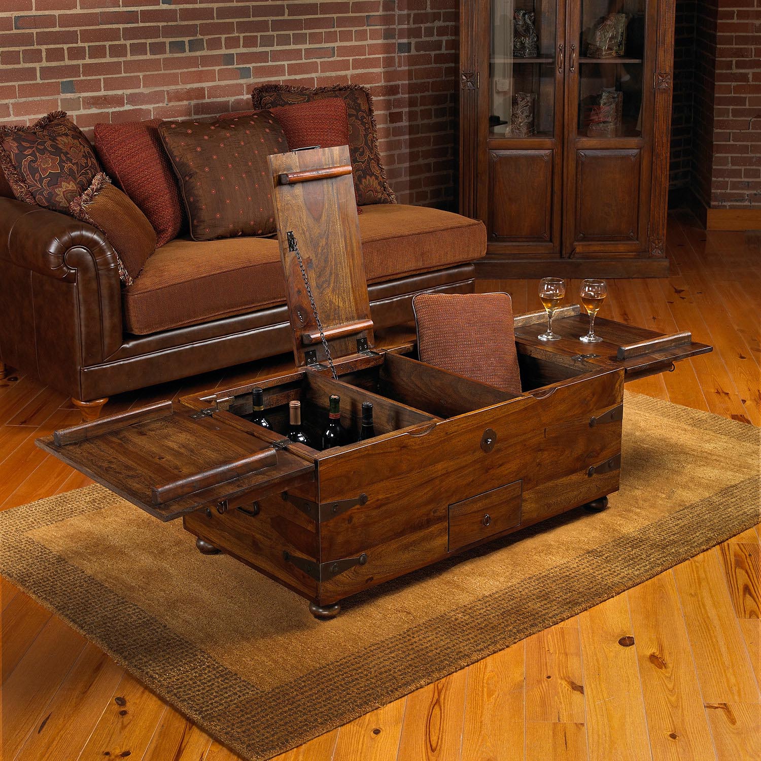 Coffee Table Storage Trunk