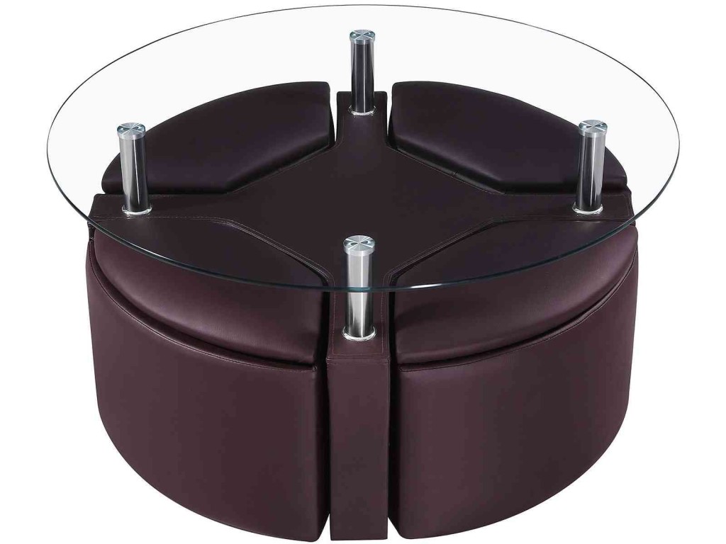 Coffee Table with 2 Stools