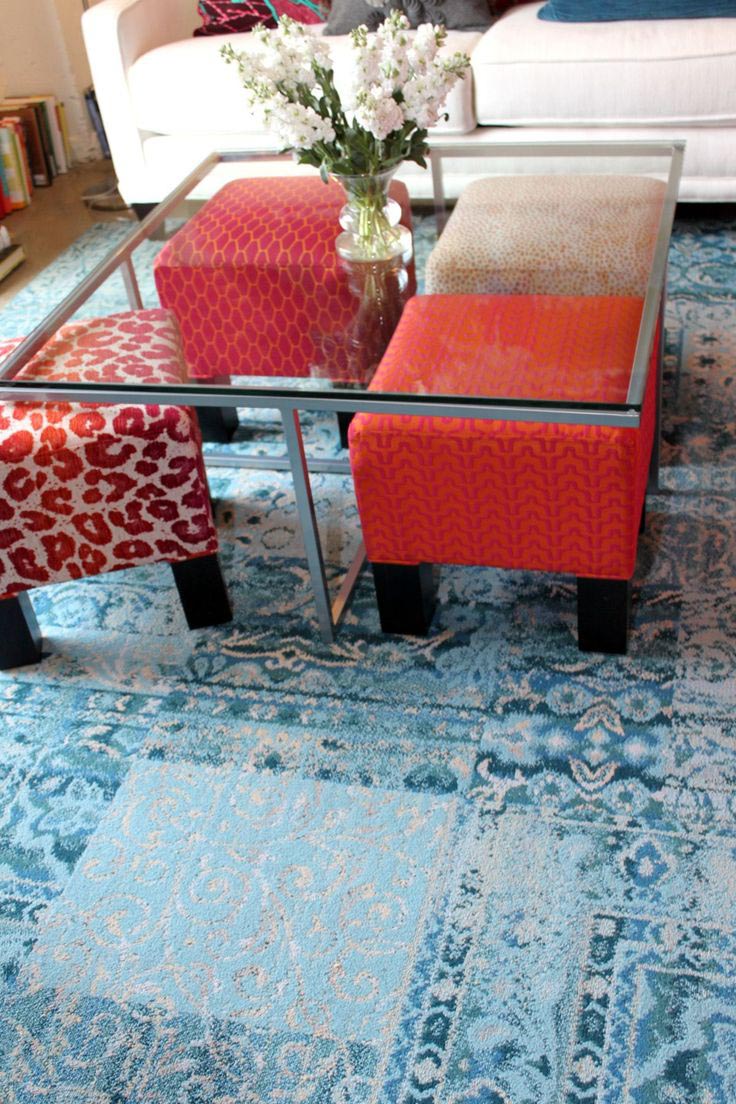 Coffee Table with Seating Under