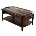 Foosball Coffee Table with Stools