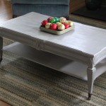 Grey Painted Coffee Table