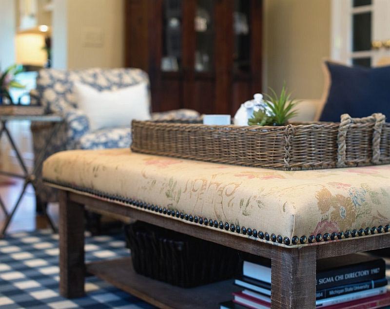 How to Cover a Coffee Table with Fabric