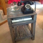 Round Rustic End Table | Coffee Table Design Ideas