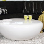 Circular Coffee Table White