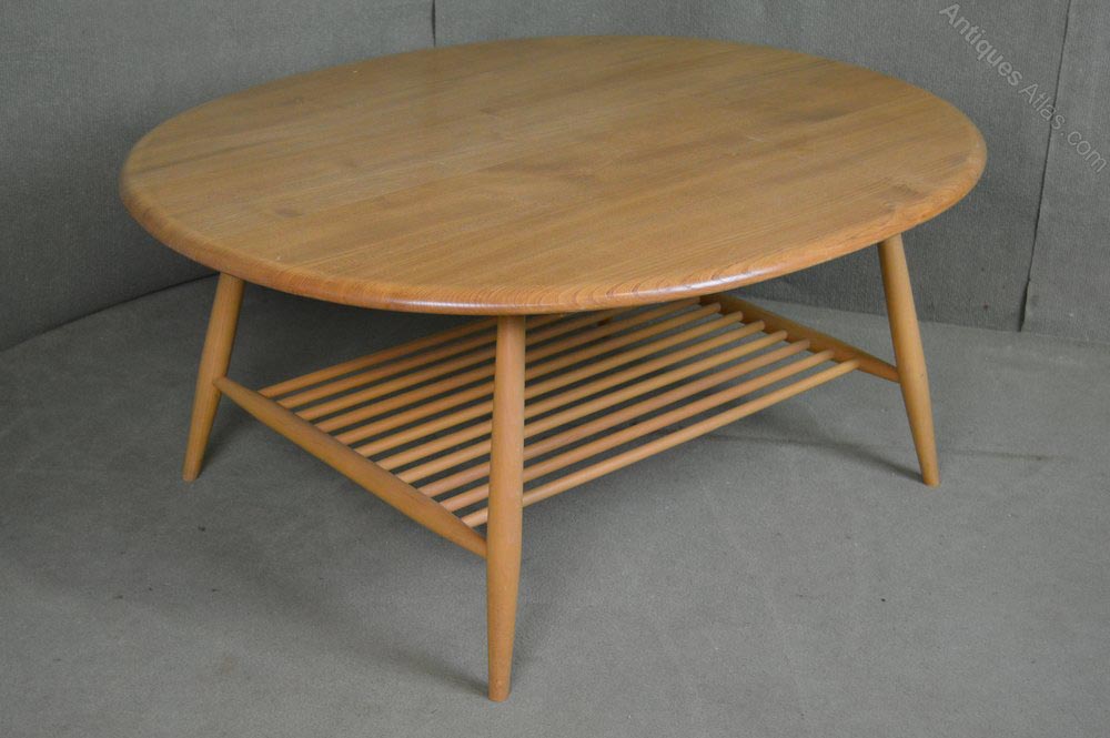 Large Oval Coffee Table