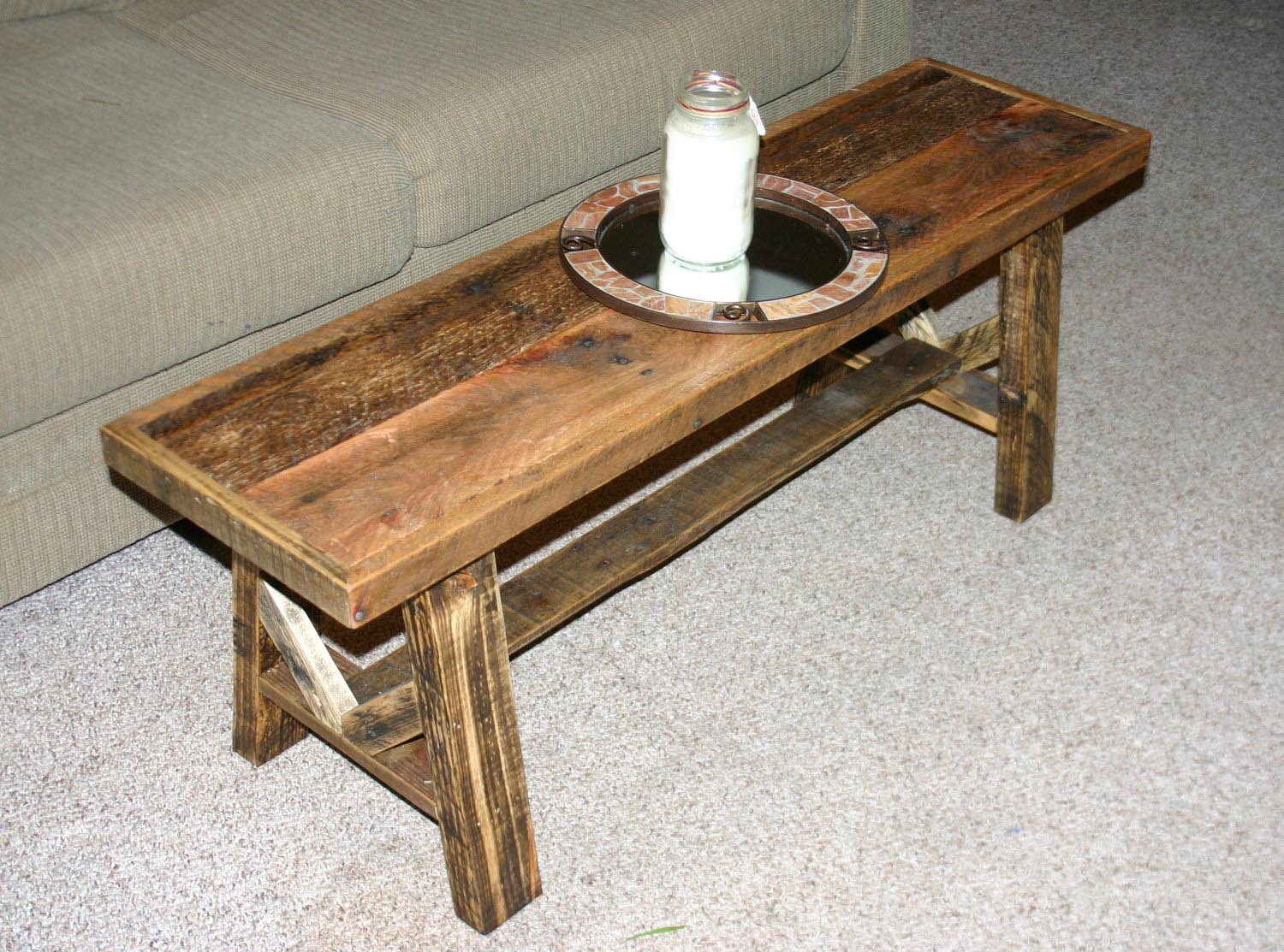 Low Narrow Coffee Table