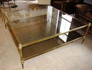 Oversized Glass Coffee Table