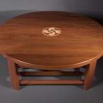 Round Maple Coffee Table