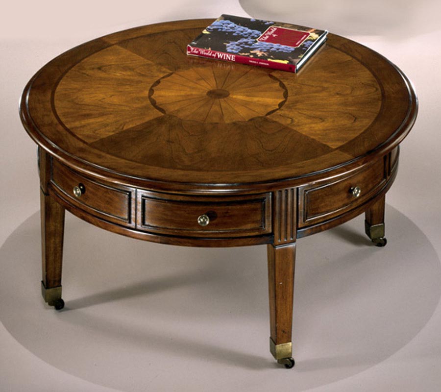 Round Vintage Coffee Table