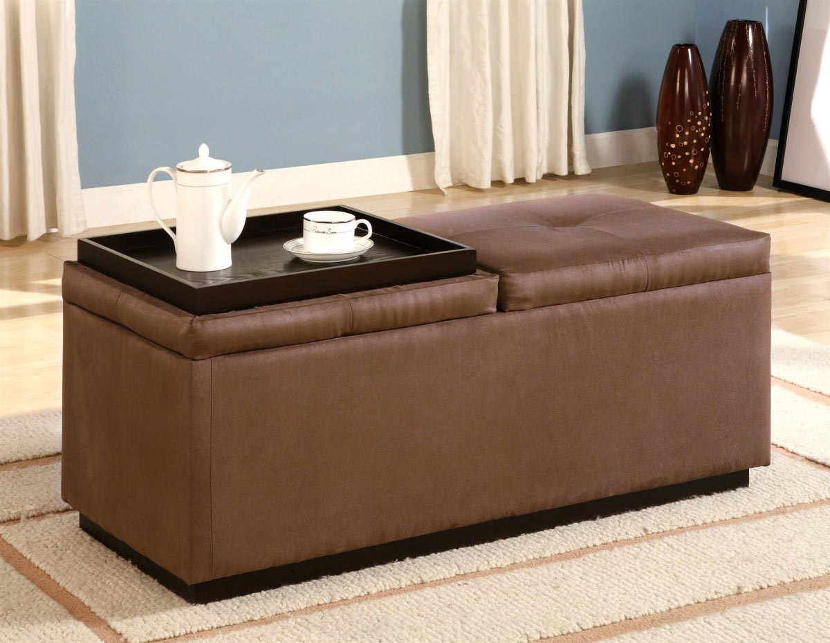 Upholstered Ottoman Coffee Table