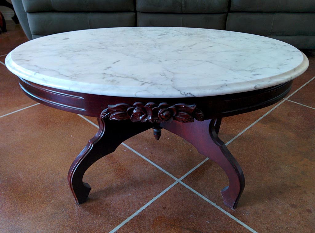 Vintage Marble Coffee Table | Coffee Table Design Ideas