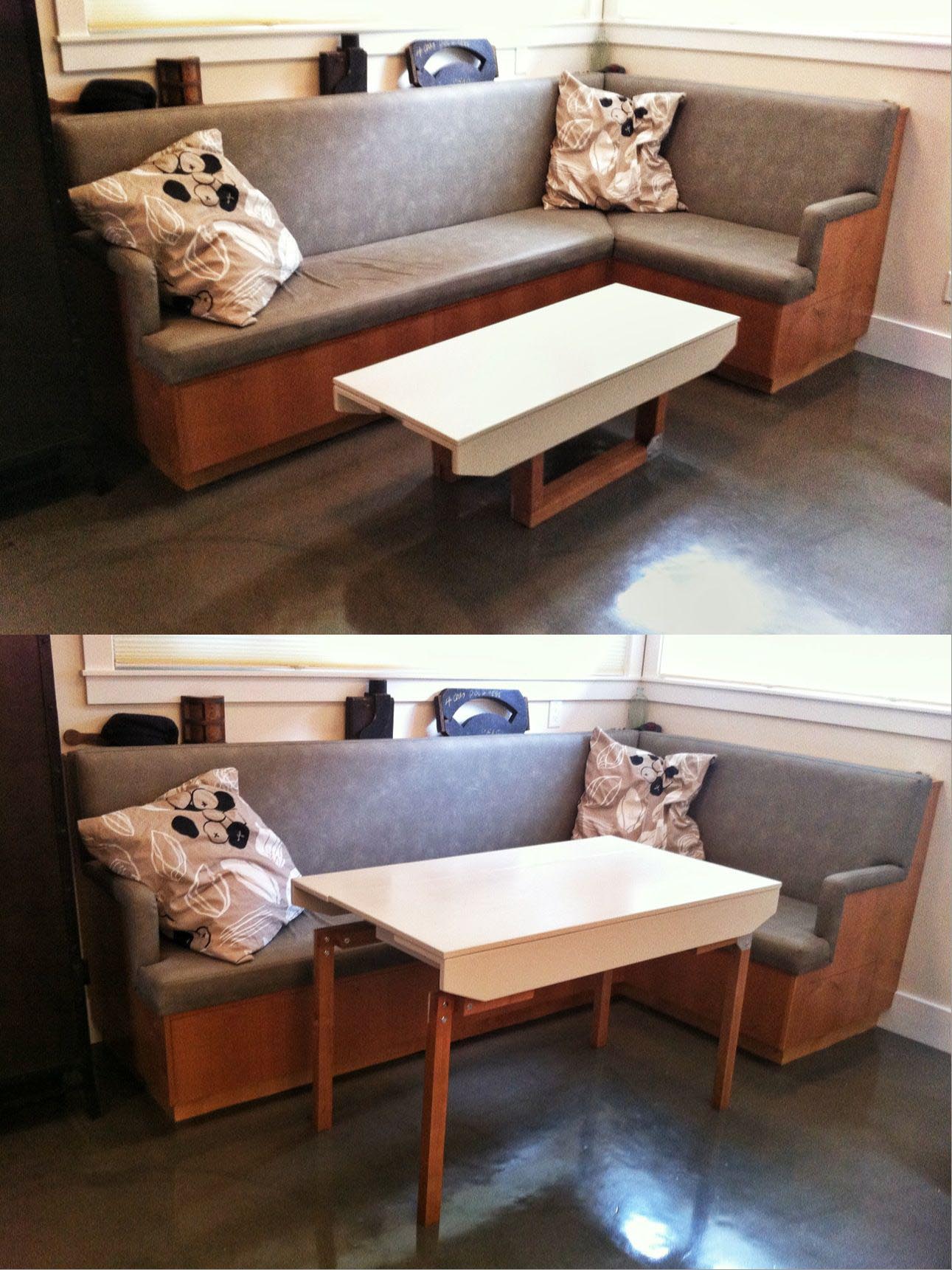 Adjustable Coffee Table To Dining Table | Coffee Table Design Ideas