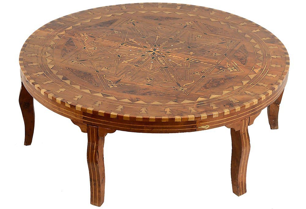 Antique Moroccan Coffee Table