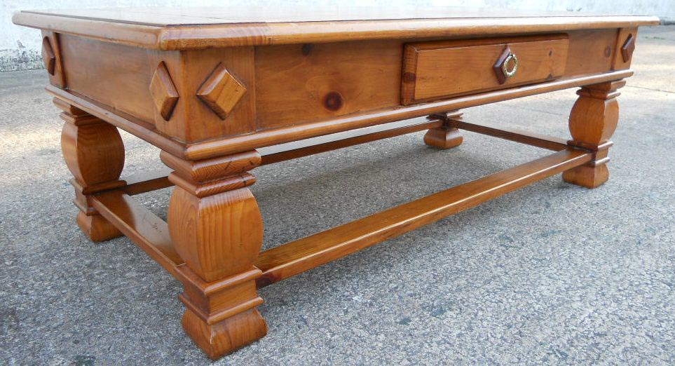 Antique Pine Coffee Table
