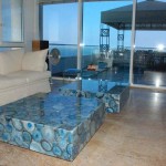 Blue Stone Coffee Table