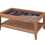 Coffee Table Display Case Glass Top