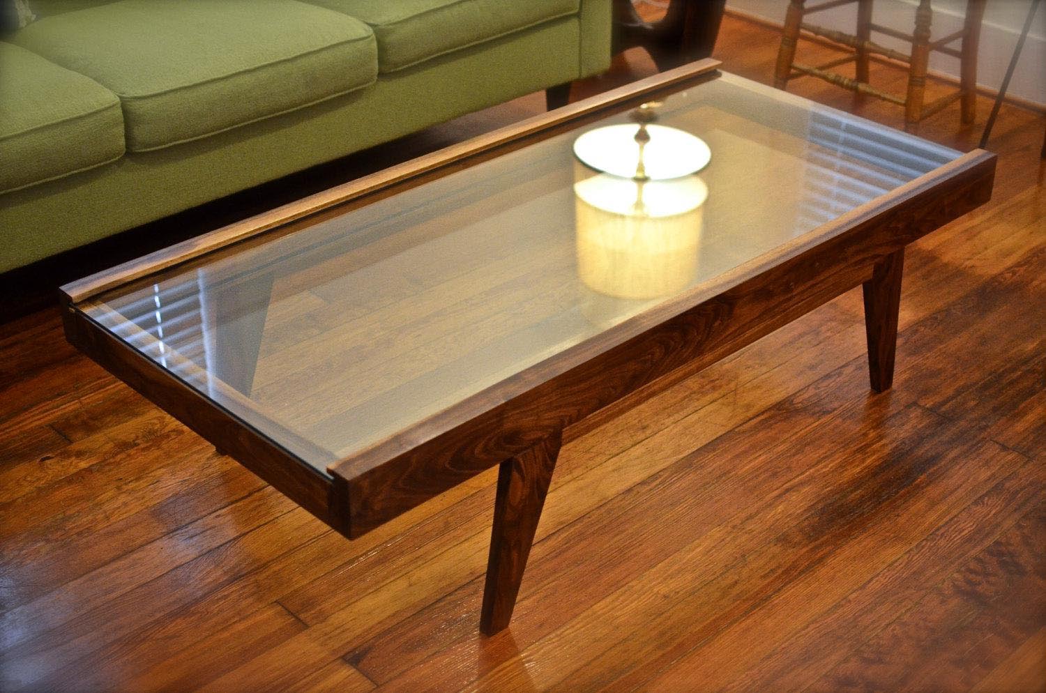 Coffee Table Glass Display