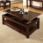 Coffee Table with Adjustable Top