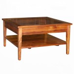 Coffee Table with Display Top