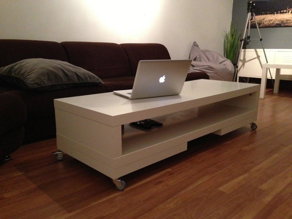 Coffee Table with Wheels IKEA