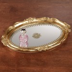 Gold Tray for Coffee Table