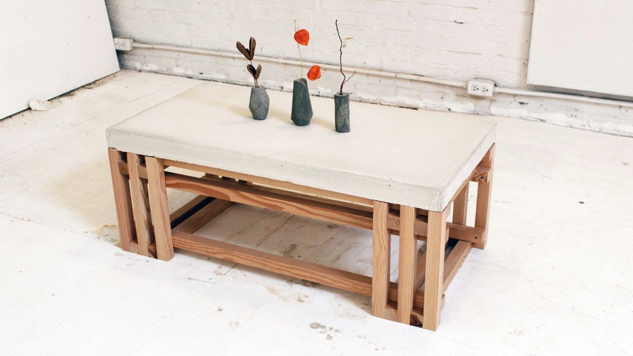 How to Build a Wood Slab Coffee Table