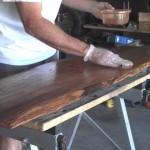 How to Make a Log Coffee Table
