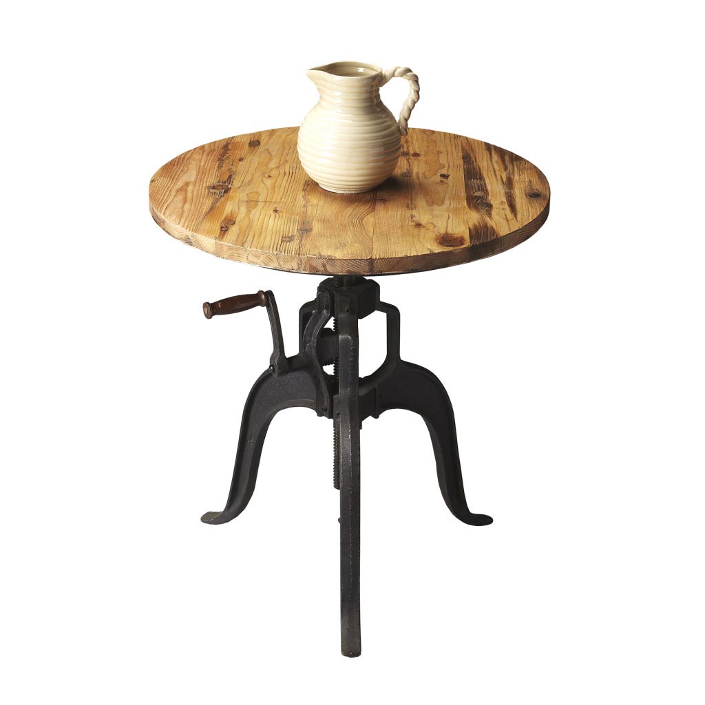 Industrial Adjustable Height Coffee Table