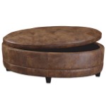 Leather Storage Coffee Table