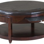 Leather Topped Coffee Table