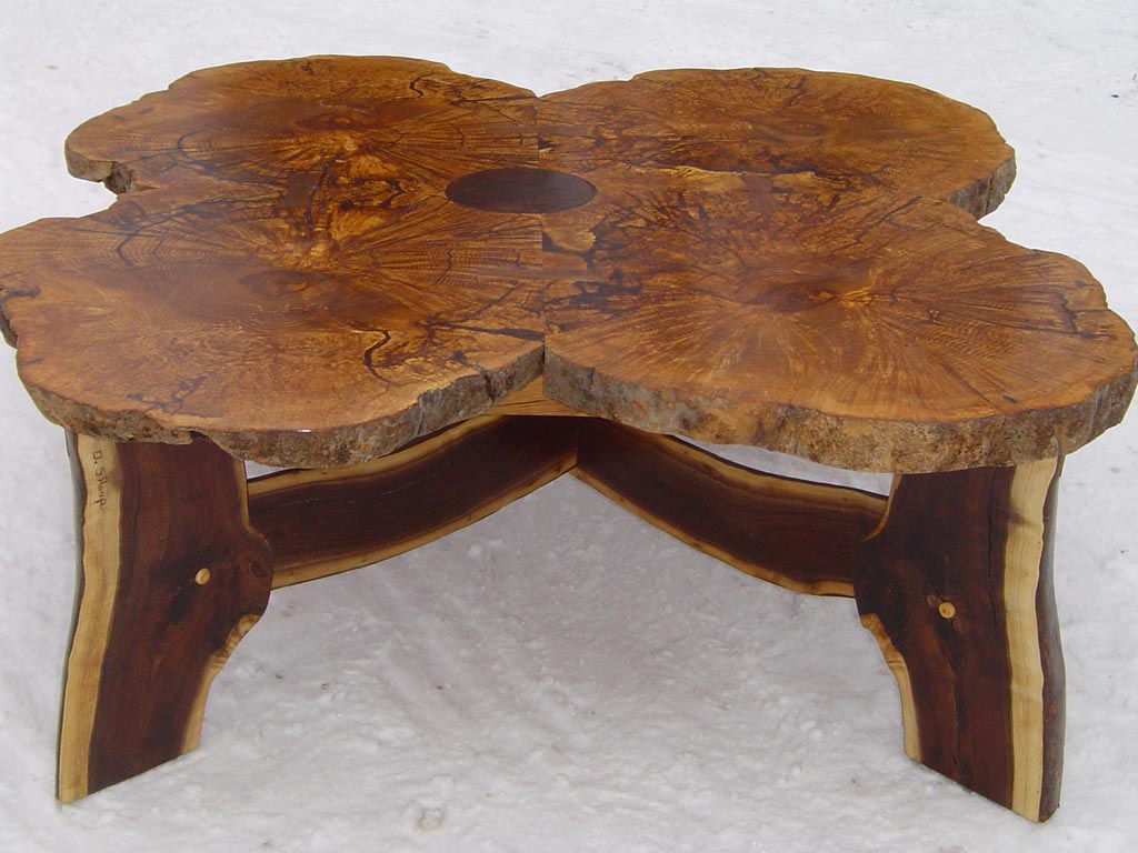 Log Furniture Coffee Tables