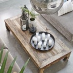 Low Outdoor Coffee Table