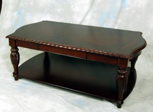 Mahogany Coffee Table and End Tables