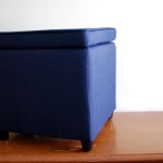 Navy Blue Ottoman Coffee Table