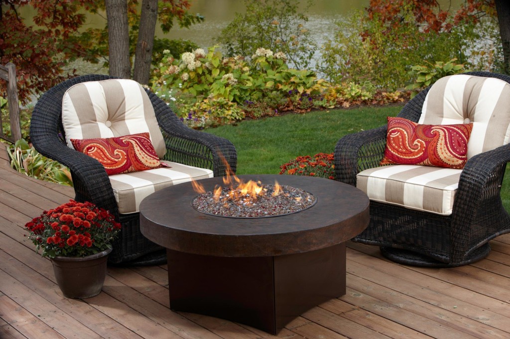 Patio Coffee Table With Fire Pit | Coffee Table Design Ideas