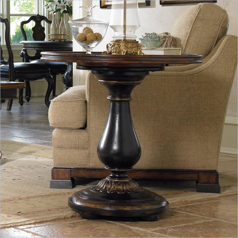 Pedestal Coffee Table Round