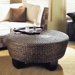 Rattan Round Coffee Table
