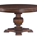 Round Coffee Table Pedestal Base
