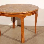 Round Moroccan Coffee Table