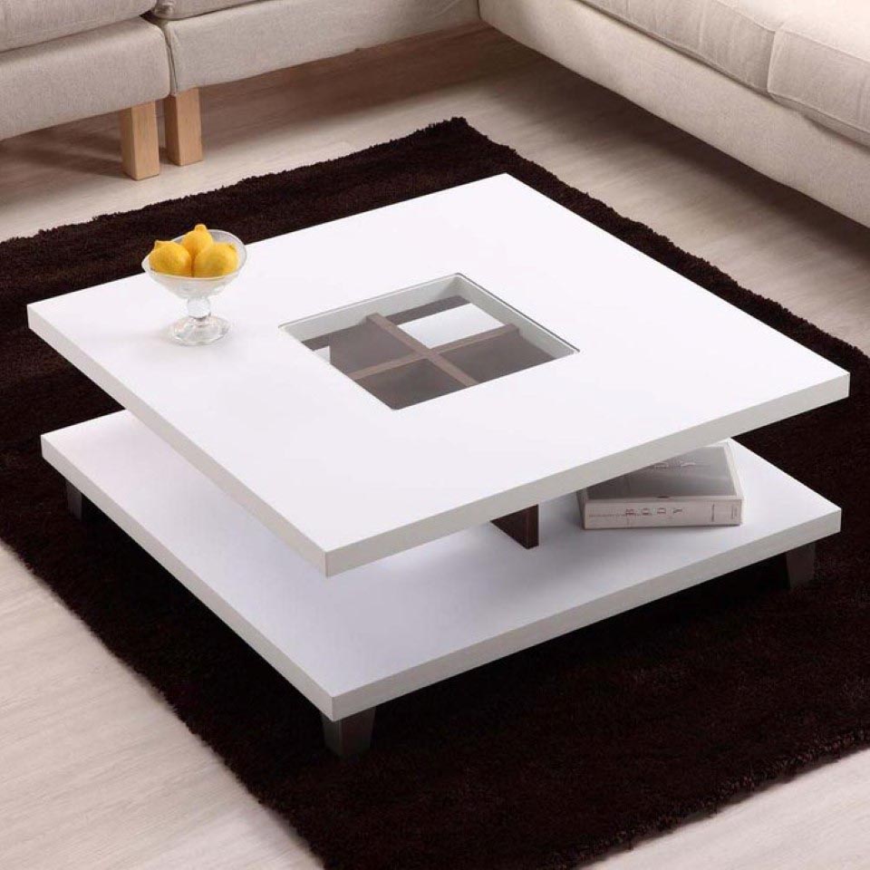Square Modern Coffee Table