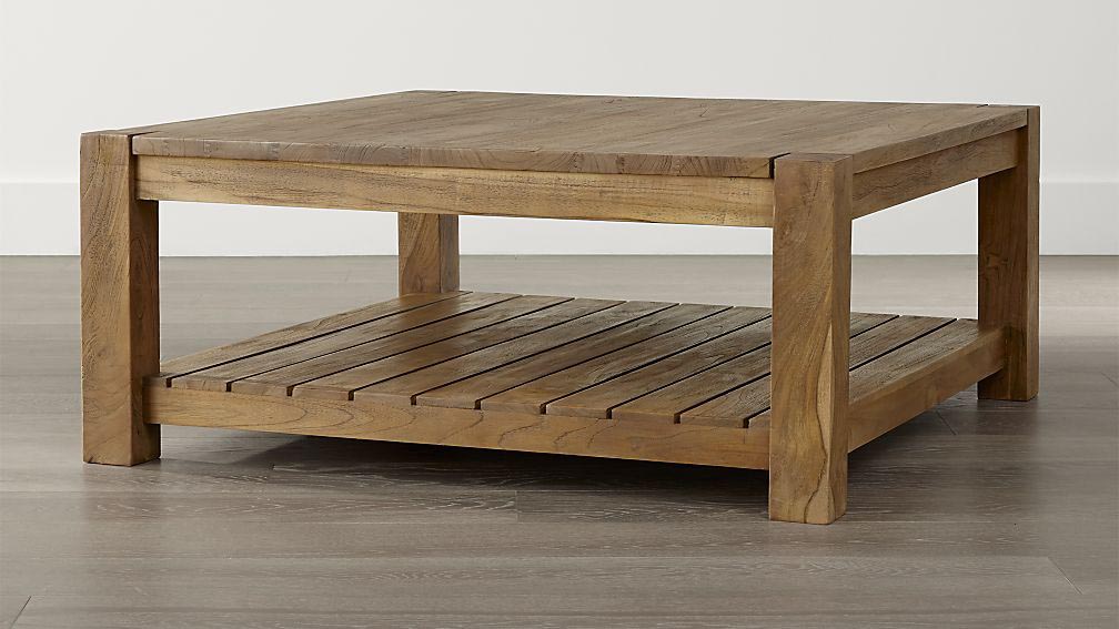 Square Outdoor Patio Coffee Table