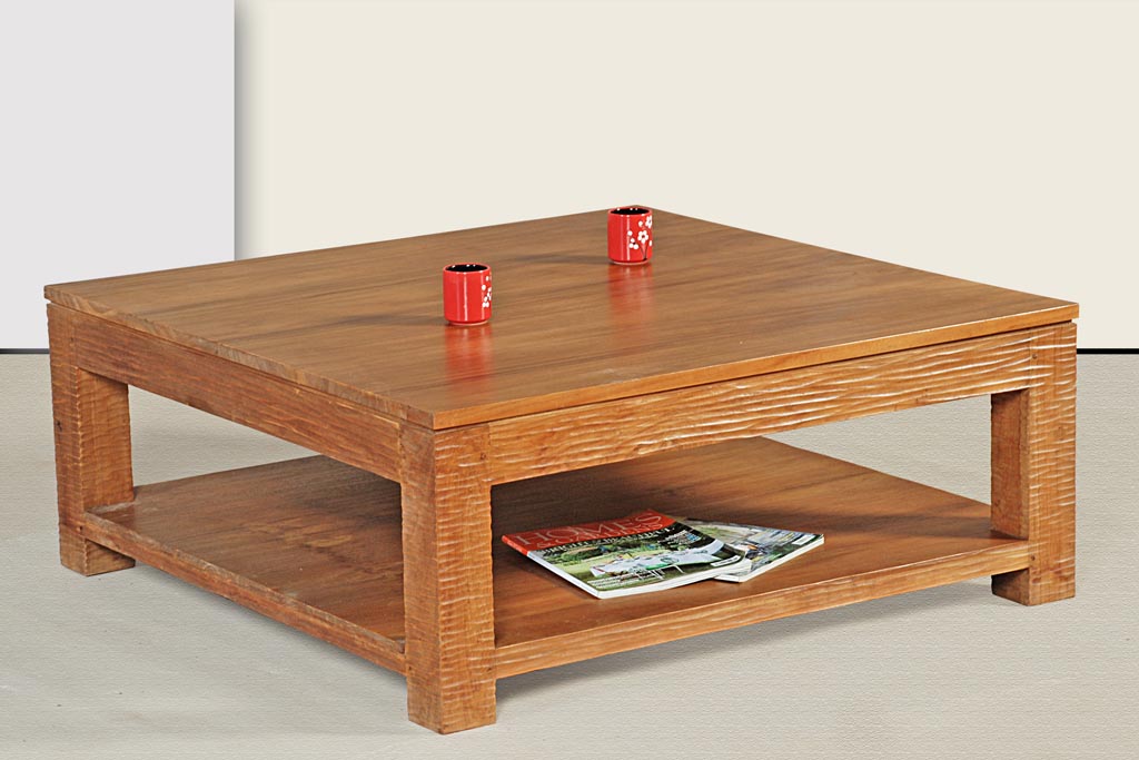 Square Teak Coffee Table