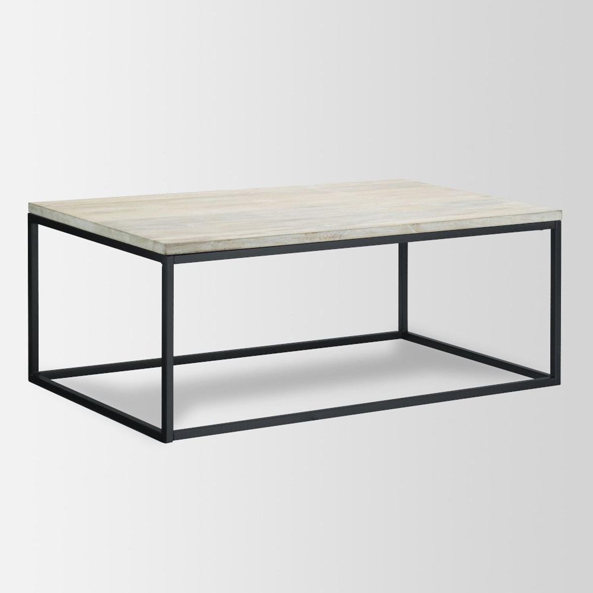 Steel Frame Coffee Table