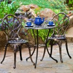 Wrought Iron Patio Furniture Coffee Table